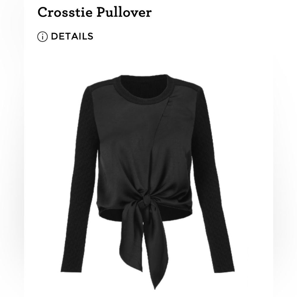 Cabi Crosstie Pullover